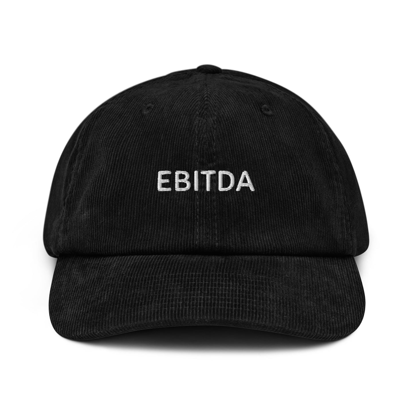 “EBITDA” Corduroy Cap – Durable & Stylish