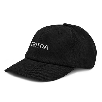 “EBITDA” Corduroy Cap – Durable & Stylish