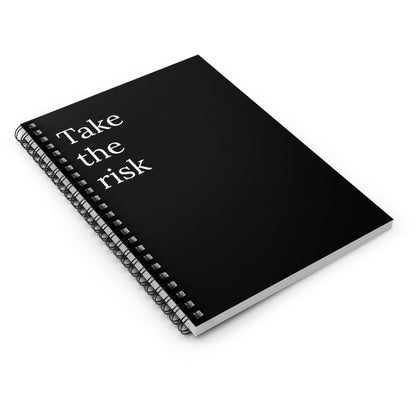 Take The Risk Motivational Notebook