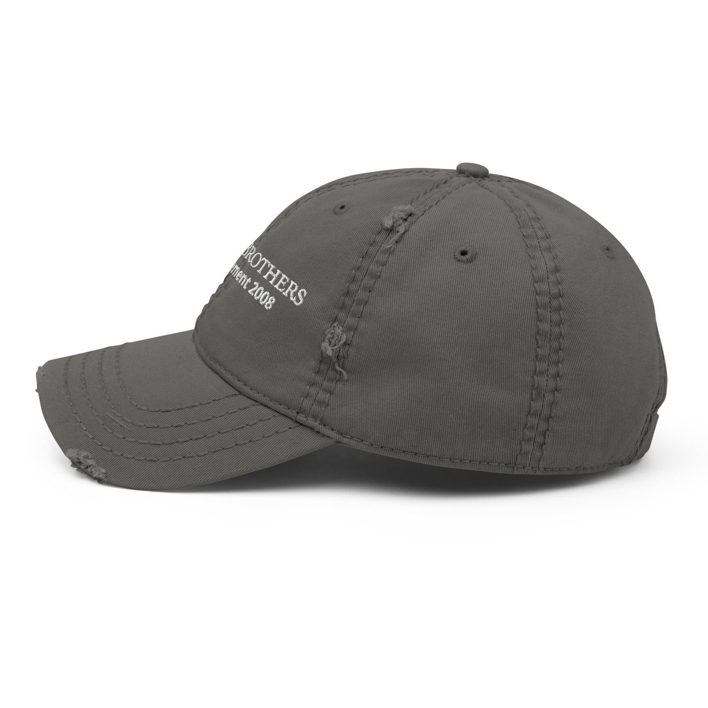 Lehman Brohers Distressed Dad Hat